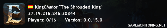 King0Maior "The Shrouded King" King0Maior "The Shrouded King"