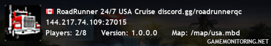 RoadRunner 24/7 USA Cruise discord.gg/roadrunnerqc