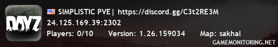SIMPLISTIC PVE| https://discord.gg/C3t2RE3M