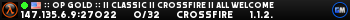 :: OP GOLD :: || Classic || Crossfire || All Welcome