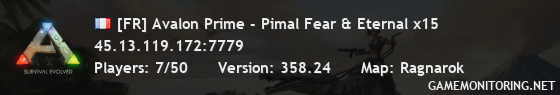 [FR] Avalon Prime - Pimal Fear & Eternal x15