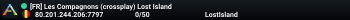 [FR] Les Compagnons (crossplay) Lost Island