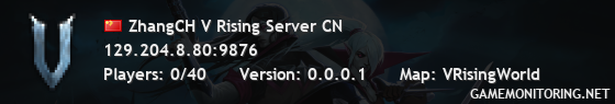 ZhangCH V Rising Server CN