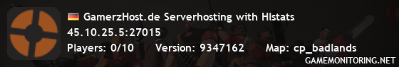 GamerzHost.de Serverhosting with Hlstats