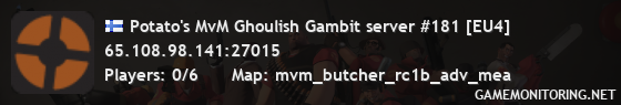 Potato's MvM Ghoulish Gambit server #181 [EU4]