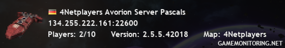 4Netplayers Avorion Server Pascals