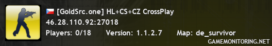 [GoldSrc.one] HL+CS+CZ CrossPlay