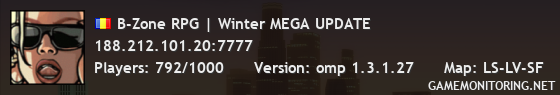 B-Zone RPG | Winter MEGA UPDATE