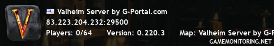 Valheim Server by G-Portal.com