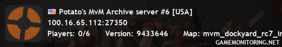 Potato's MvM Archive server #6 [USA]