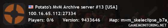 Potato's MvM Archive server #13 [USA]