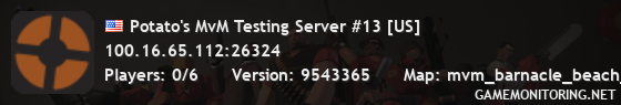 Potato's MvM Testing Server #13 [US]