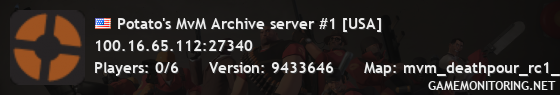 Potato's MvM Archive server #1 [USA]