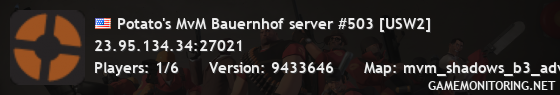 Potato's MvM Bauernhof server #503 [USW2]