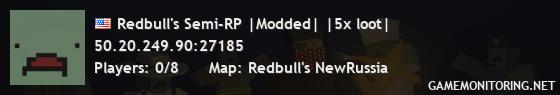 Redbull's Semi-RP |Modded| |5x loot|