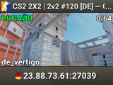 CS2 2X2 | 2v2 #120 [DE] — CYBERSHOKE.NET