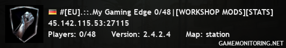 #[EU].::.My Gaming Edge 0/48|[WORKSHOP MODS][STATS]