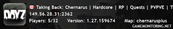Taking Back: Chernarus | Hardcore | RP | Quests | PVPVE | Terje Taking Back: Chernarus | Hardcore | RP | Quests | PVPVE | Terje