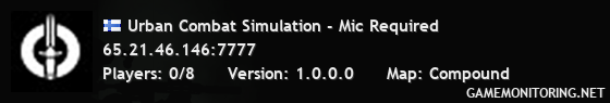 Urban Combat Simulation - Mic Required