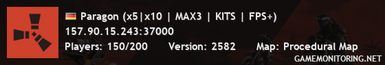 Paragon (x5|x10 | MAX3 | KITS | FPS+)