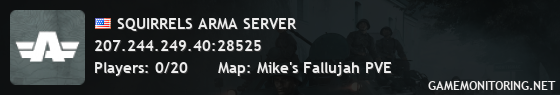 SQUIRRELS ARMA SERVER