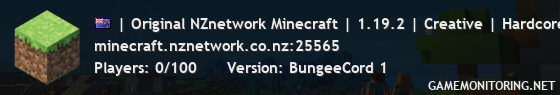 | Original NZnetwork Minecraft | 1.19.2 | Creative | Hardcore | Survival 1.19.2