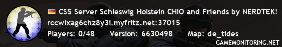 CSS Server Schleswig Holstein CHIO and Friends by NERDTEK!