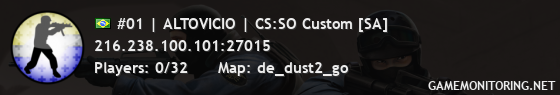 #01 | ALTOVICIO | CS:SO Custom [SA]
