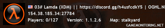 03# Lamda (XDM) || https://discord.gg/h4usfcdkY5 | OGHL.NET:0