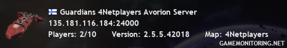 Guardians 4Netplayers Avorion Server