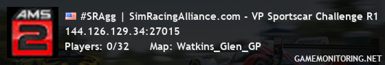 #SRAgg | SimRacingAlliance.com - VP Sportscar Challenge R1