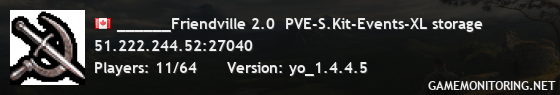 ______Friendville 2.0  PVE-S.Kit-Events-XL storage