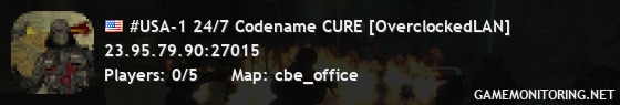 #USA-1 24/7 Codename CURE [OverclockedLAN]