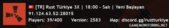 [TR] Rust Türkiye 3X | 18:00 - Salı | Yeni Başlayan