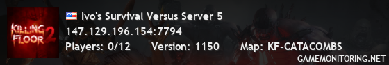 Ivo's Survival Versus Server 5