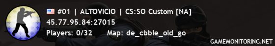 #01 | ALTOVICIO | CS:SO Custom [NA]