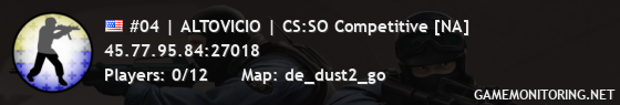 #04 | ALTOVICIO | CS:SO Competitive [NA]