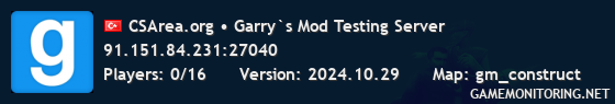 CSArea.org • Garry`s Mod Testing Server