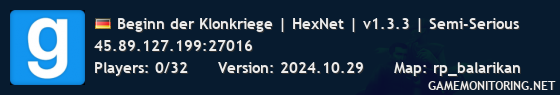 Beginn der Klonkriege | HexNet | v1.3.3 | Semi-Serious