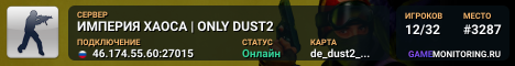 ИМПЕРИЯ ХАОСА | ONLY DUST2