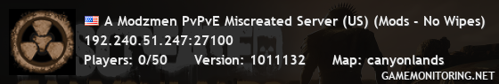 A Modzmen PvPvE Miscreated Server (US) (Mods - No Wipes)