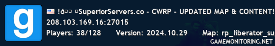 !💠⇛SuperiorServers.co - CWRP - UPDATED MAP & CONTENT!