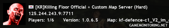 [KR]Killing Floor Official + Custom Map Server (Hard)