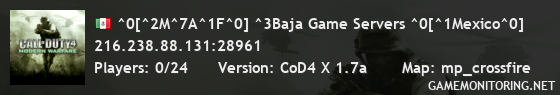 ^0[^2M^7A^1F^0] ^3Baja Game Servers ^0[^1Mexico^0]