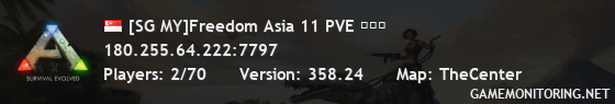 [SG MY]Freedom Asia 11 PVE 中心岛