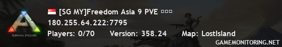 [SG MY]Freedom Asia 9 PVE 迷失岛