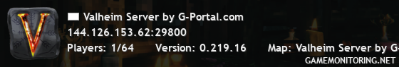 Valheim Server by G-Portal.com