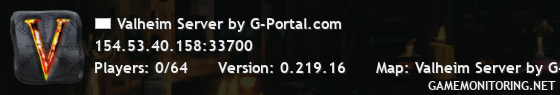 Valheim Server by G-Portal.com