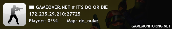 GAMEOVER.NET # IT'S DO OR DIE