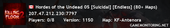 Hordes of the Undead 05 [Suicidal] [Endless] (80+ Maps)